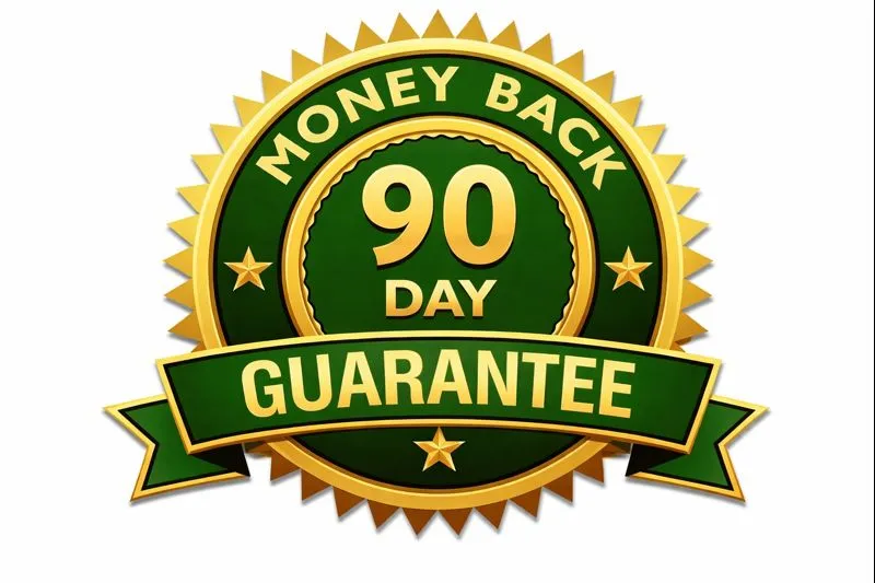 90-Day Money Back Guarantee